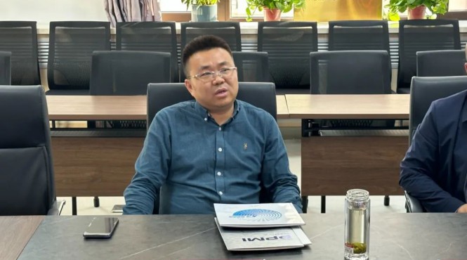 鹏鹞环保股份设计院院长莫新强一行到访西部（甘肃）生态环境工程有限公司